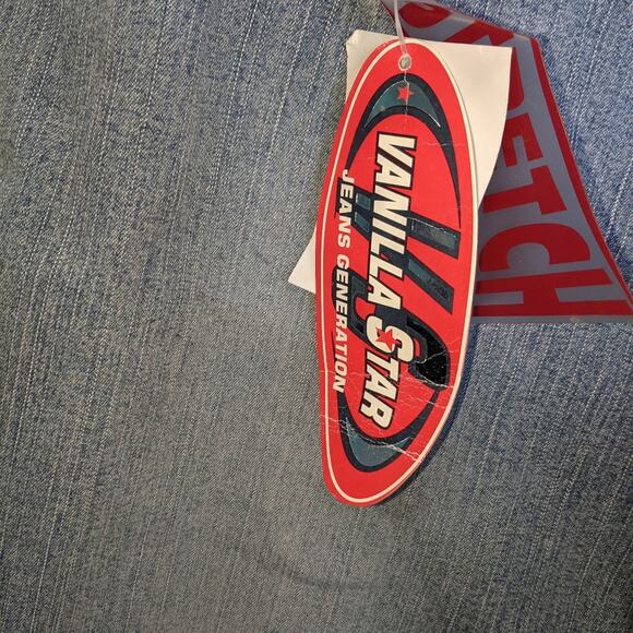 NWT Vanilla Star Vintage 90's Mid Rise Bootcut Jeans No Waistband Women's - Picture 10 of 11